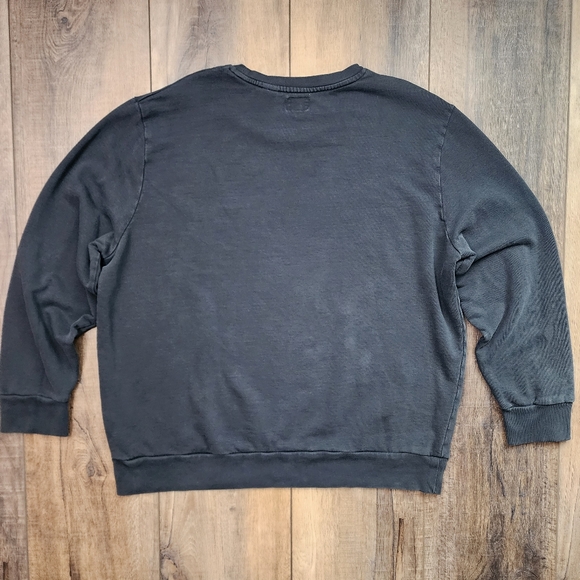 LEVI'S Black terry sweatshirt with front logo Size XXL - Picture 7 of 9